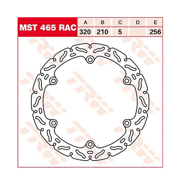 TRW Bremsscheibe (FüR: Honda CB 650 F ABS RC97 17-18 Vorne )-image