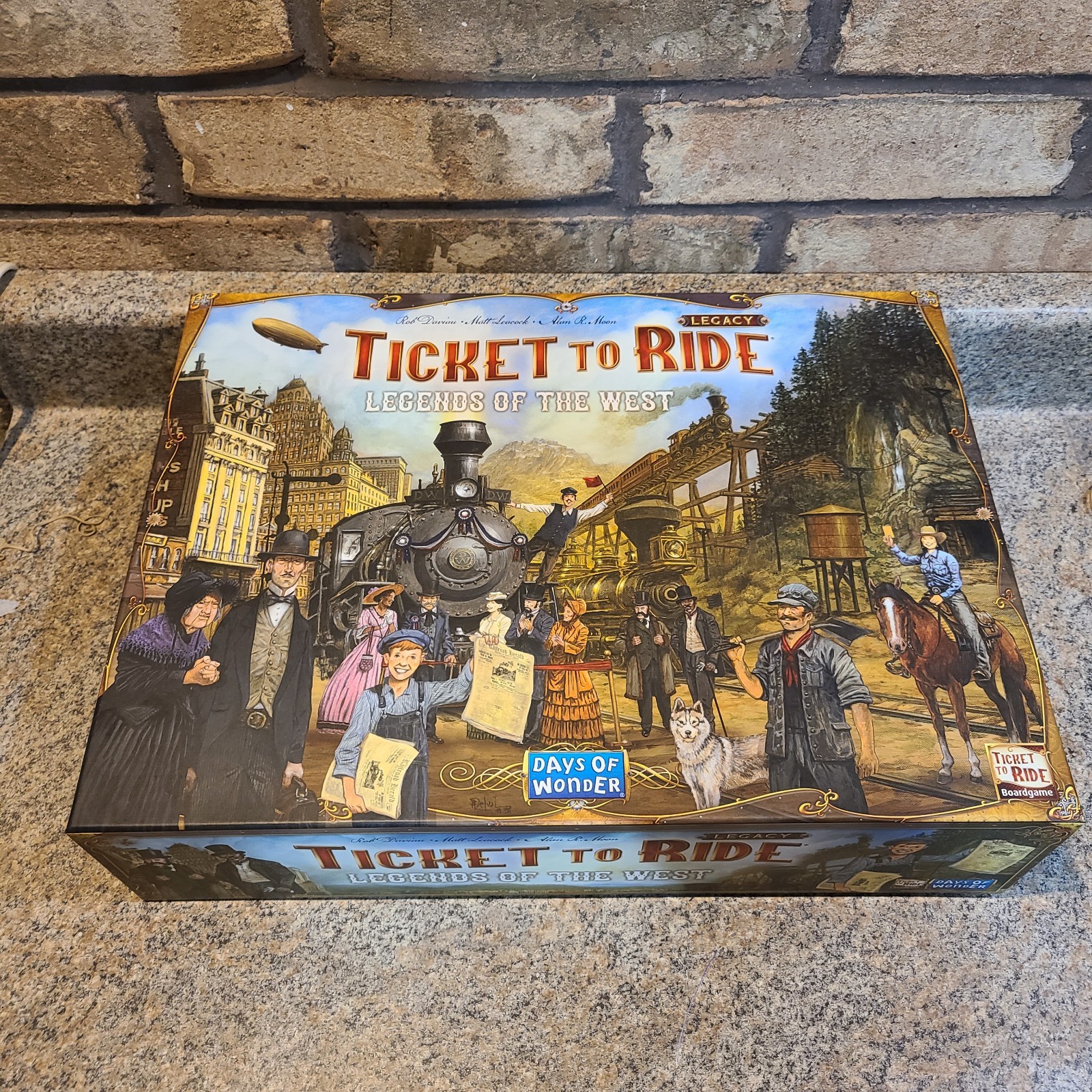 Ticket to Ride Legacy: Legends of the West Good Used (A1)