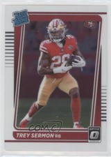 2021 Panini Donruss Optic Rated Rookie Trey Sermon #224 4k8