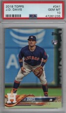 JD J.D. Davis 2018 Topps # 341 PSA 10 Houston Astros