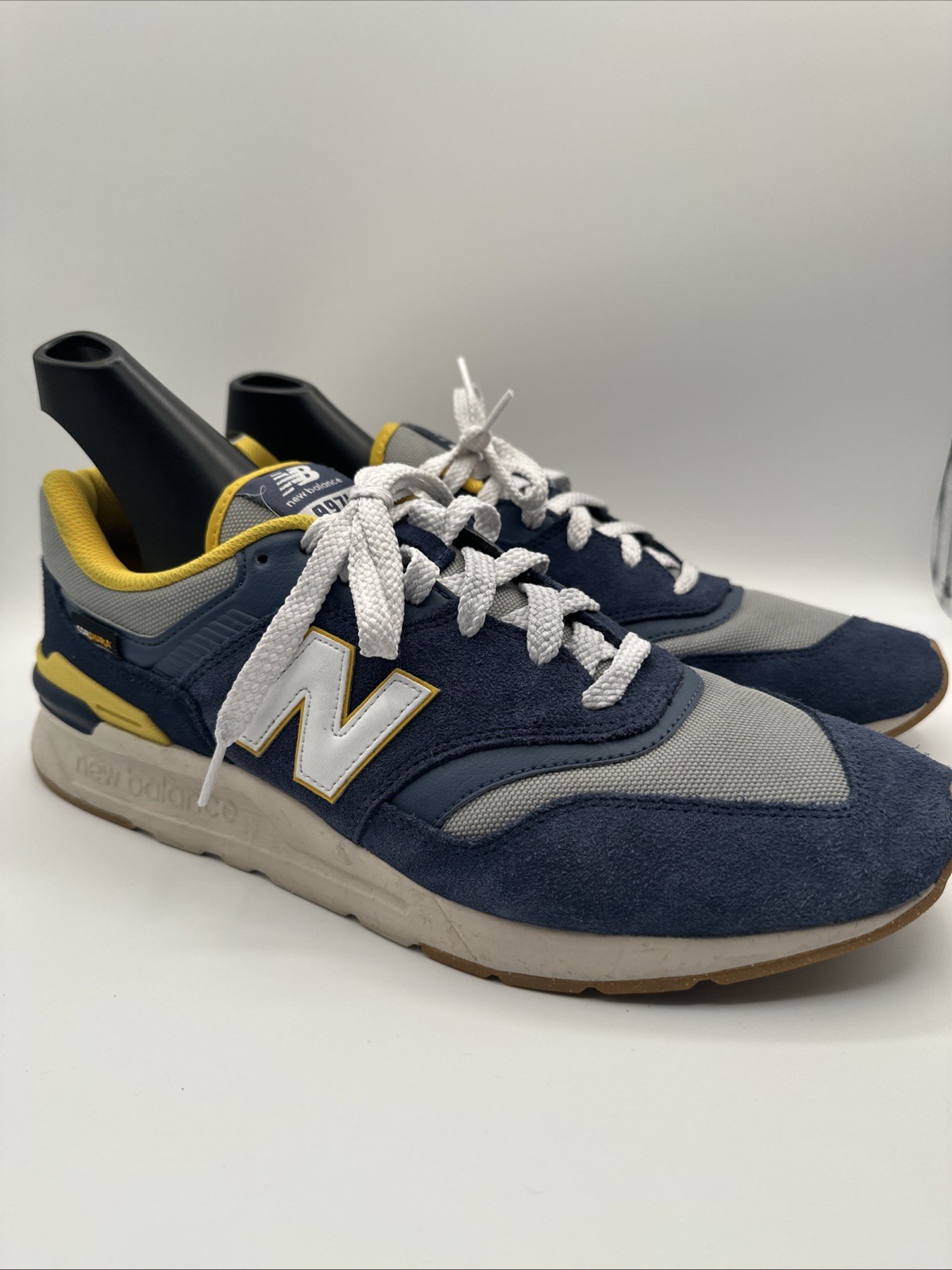 SAOLA New Balance Uomo Taglia 13 US EUC 997H Cordura Blu Grigio Cm997hyb