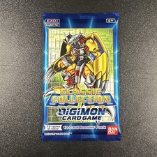 Digimon Card Game: Classic Collection (EX-01) Booster Pack - Brand New & Sealed