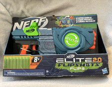 NERF Elite 2.0 Flipshots FLIP-8 Dart Blaster w/ 8 Elite Darts F2559