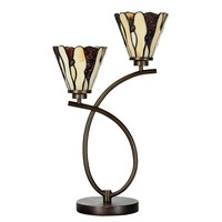 5LL-6315 Tiffany-Stehlampe-Stehleuchte-Lampe-Leuchte Clayre & Eef / Lumilamp