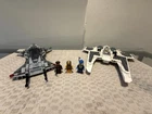 LEGO Star Wars Mandalorian Fang and Pirate Snub Fighters with Minifigures