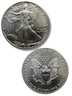 1989 Silver Eagle. BU perfect example. .9999 Silver. Nice toning