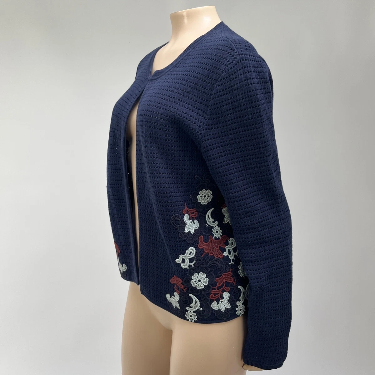 Ladies hot sale embroidered cardigans