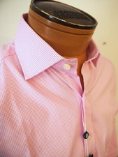 Holderness Bourne McDermott Cotton Performance Fabric Sport Shirt NWT S 155