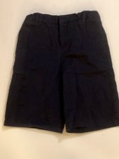 FRENCH TOAST Boys' Navy Blue Chino/Uniform Shorts  Sz 10