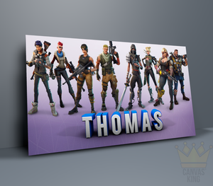 Canvas King Fortnite Canvas Custom Name Any Name Ebay - image is loading canvas king fortnite canvas custom name any name