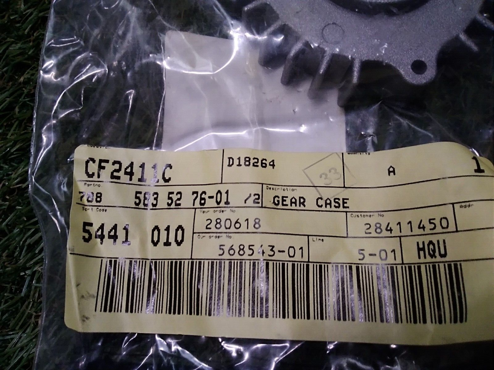 McCulloch, Husqvarna, AYP 5835276-01 Deck Gear Casing Half TC342  