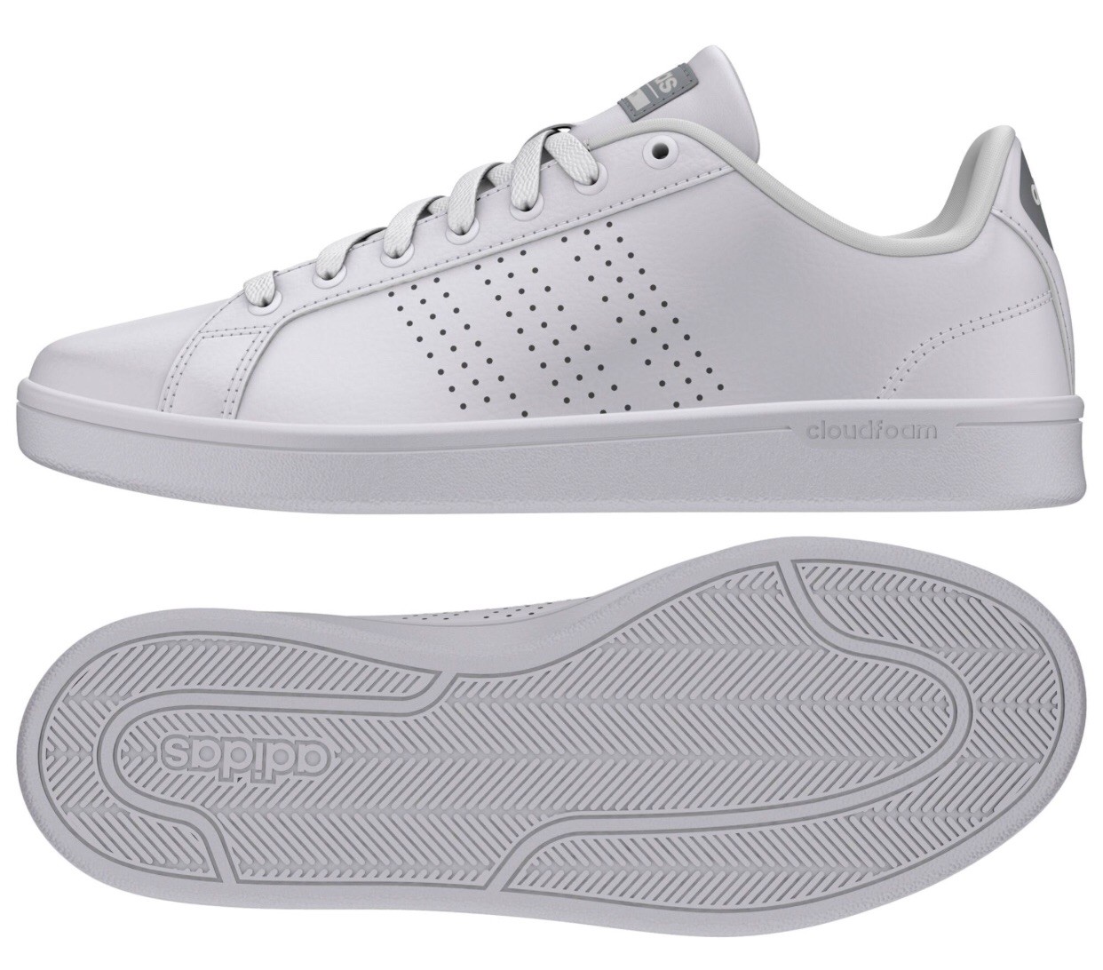 adidas advantage damen weiß