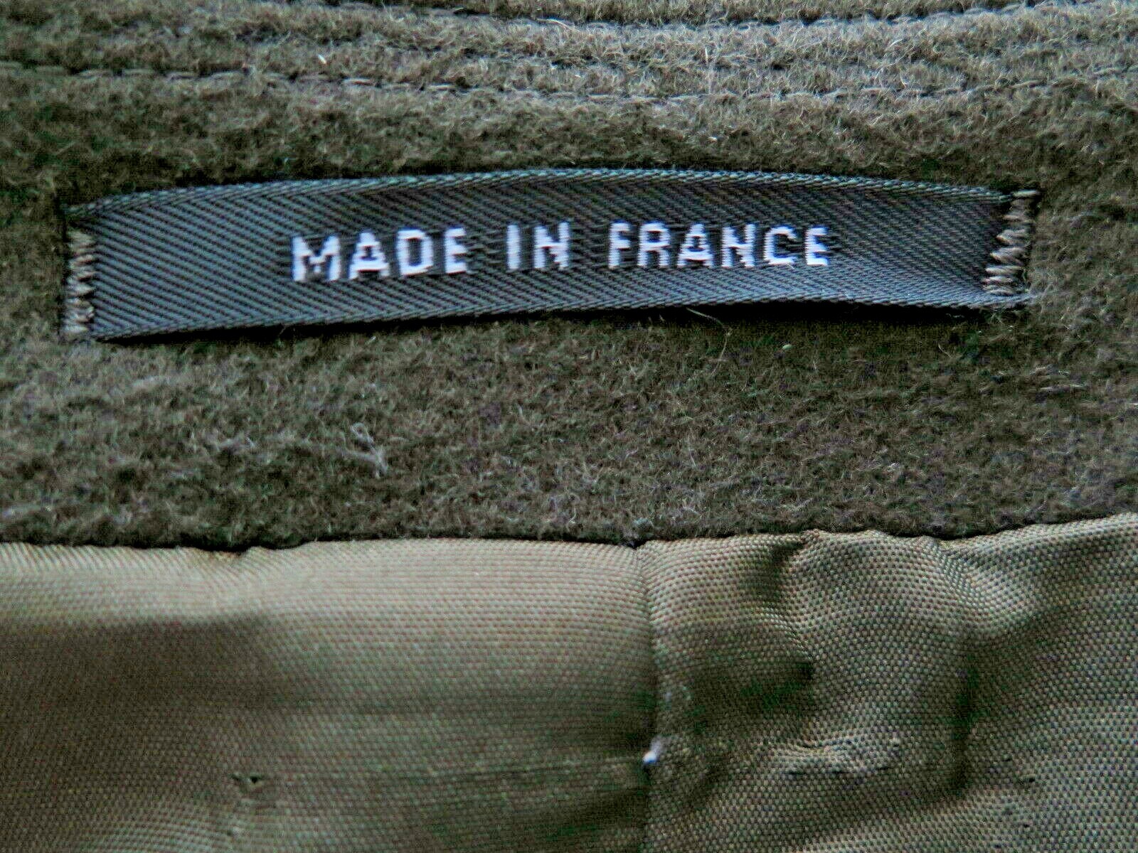 ALTRA Cappotto invernale lungo MAGECO Villefranche Francia uomo lana loden 56 XXL