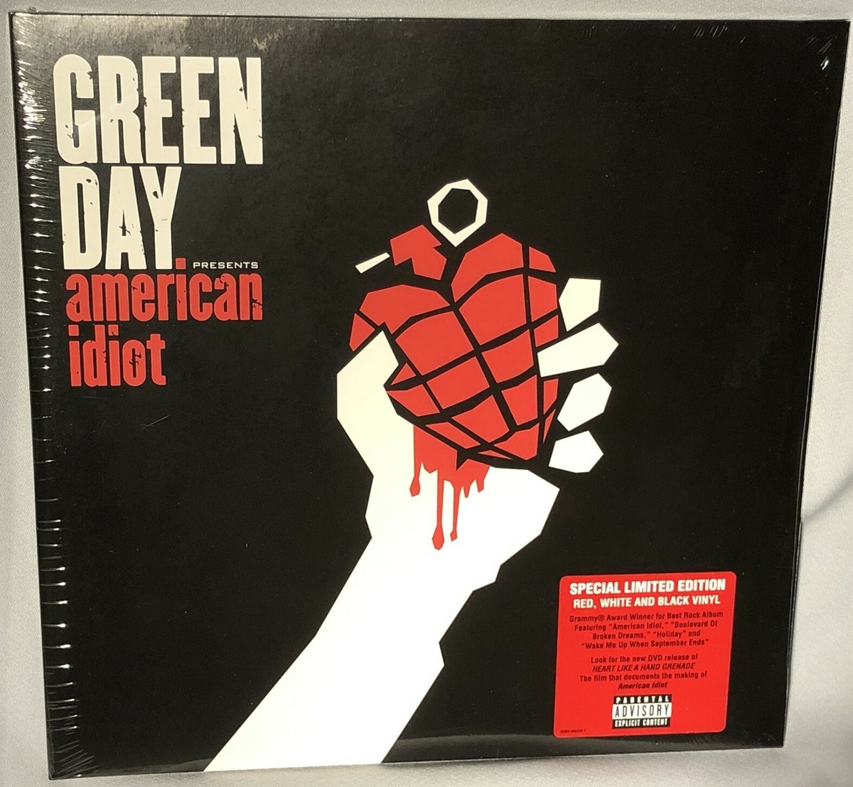 LP GREEN DAY American Idiot (LTD 2LP 180g R/W/B Colored Vinyl) NEW