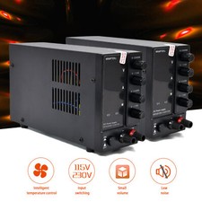 Adjustable DC Bench Power Supply 30V Switching 10A/6A LED Precision Lab Variable