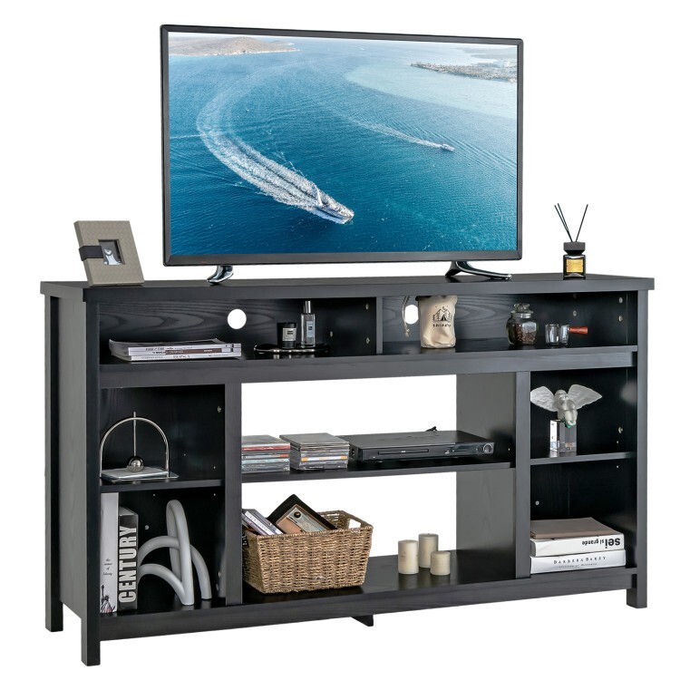 Tv Up To 65" Display Organizer Shelf Cabinet W/out Fire Plac