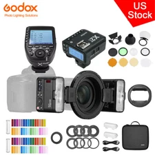 US Godox MF12 MF12-K2 Flash 2.4G TTL Macro Speedlite for Sony Canon Nikon Fuji
