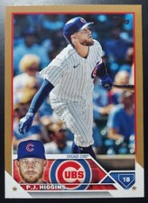 2023 Topps Series 2 GOLD /2023 P.J. Higgins - Chicago Cubs #338 NM-MT 