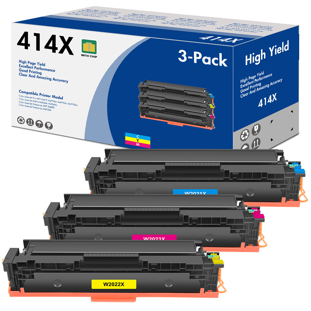 Black, Cyan, Magenta, Multicolor, Tri-Color, Yellow