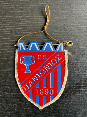 Fanion De Foot Vintage - Athens Kallithea (Grèce) - Wimpel Drapeau Club Grec