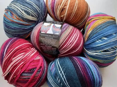 ONline Supersocke Merino Extrafine Color 4-fach Sort. 366 Socken wolle Merino