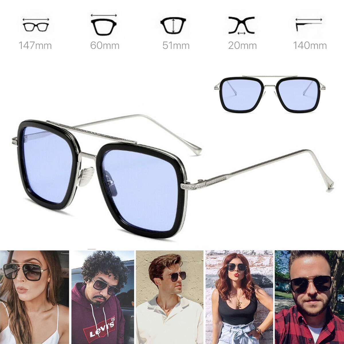 ray ban tony stark glasses