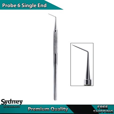 Endodontic Diagnostic Calculus Deposits Dental Explorer 6 Probe Single Ended