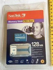 SanDisk Memory Stick pro Duo 128 MB