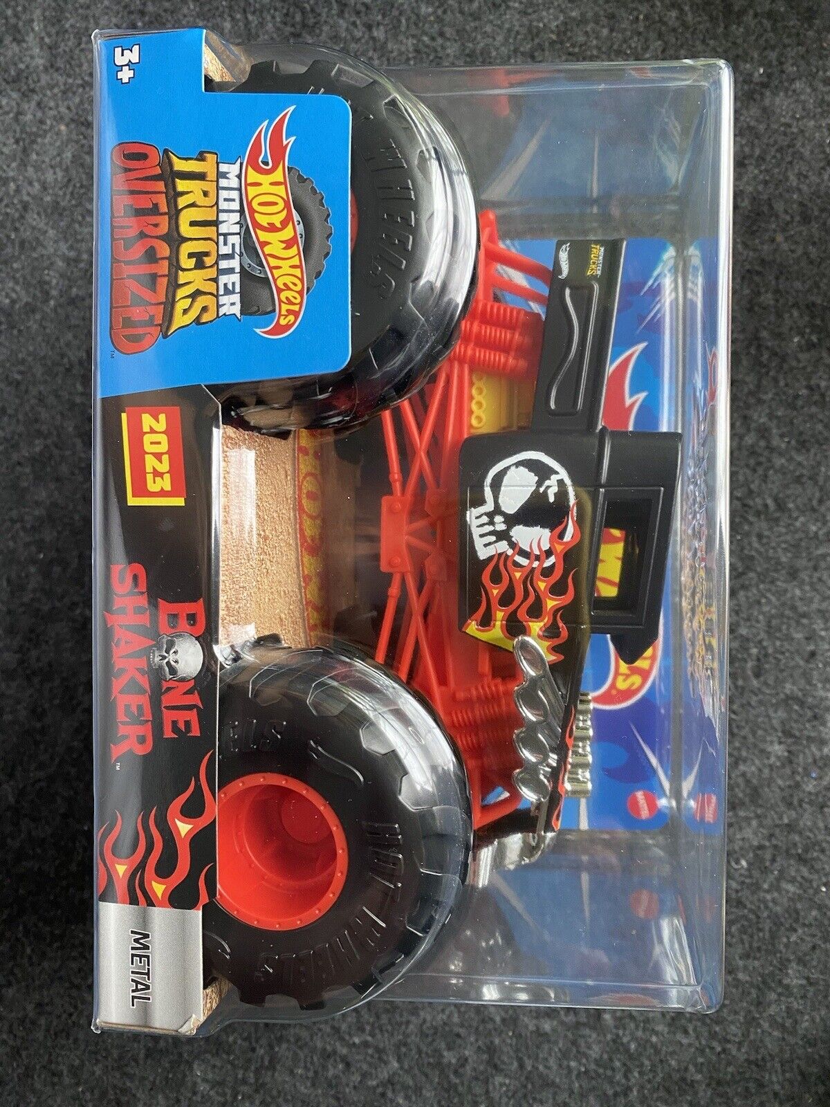  Hot Wheels Monster Truck 1:24 Scale 2022 Bone Shaker