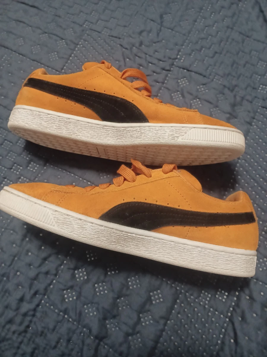 Puma black hotsell orange pop