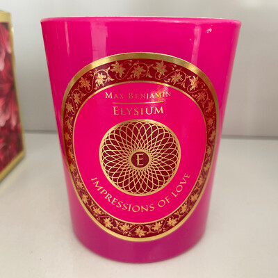 MAX BENJAMIN Elysium Collection Impressions of lov DUFTKERZE 190g min 40 Stunden