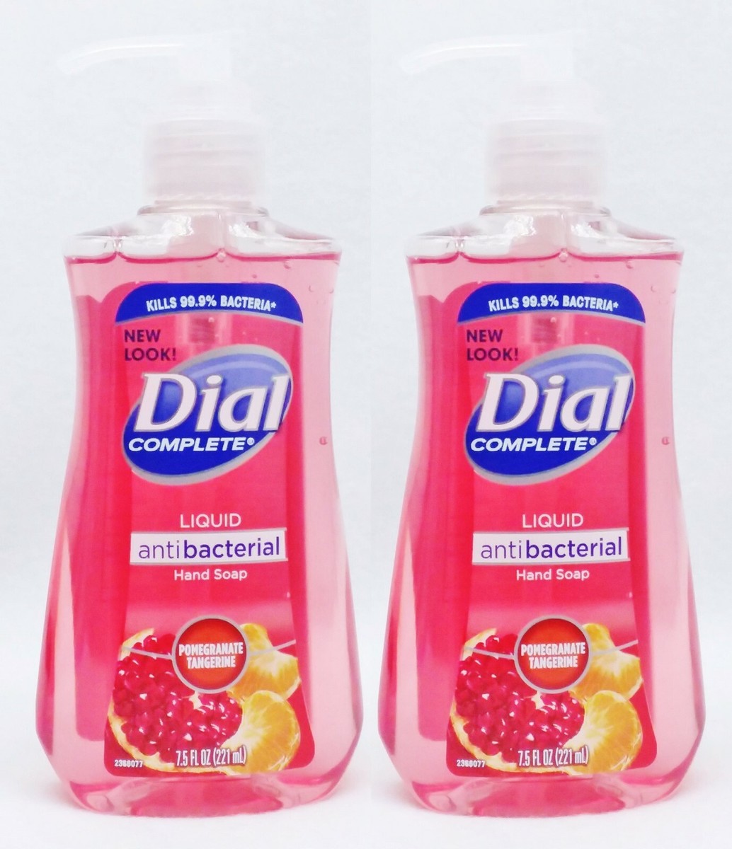 Hand Wash Dial Pomegranate And Tangerine Soap Dial Complete