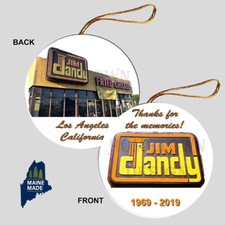 JIM DANDY FRIED CHICKEN Ornament - Collectible Defunct LA California Restaurant