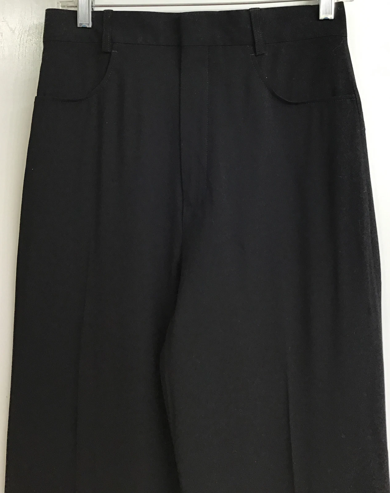 Pantaloni abiti neri jacquemus le Splash misto canapa gamba dritta taglia 6