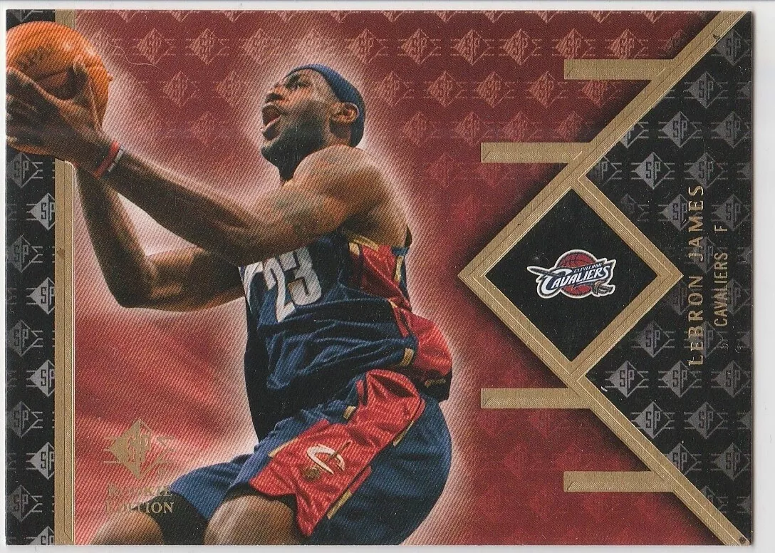 Lebron james 23 best sale upper deck rookie cards