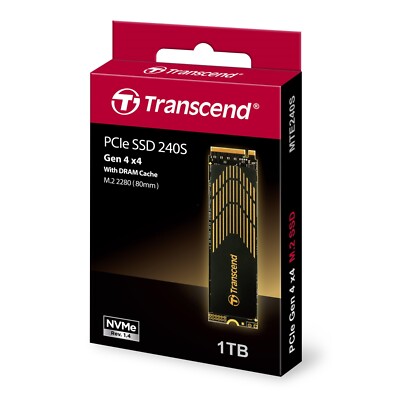 Transcend 1TB M.2 2280 PCIe Gen4 x4 NVMe SSD 240S TS1TMTE240S | eBay