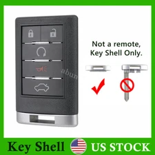 For 2008 2009 2010 2011 2012 2013 Cadillac CTS Keyless Remote Key Fob Shell Case