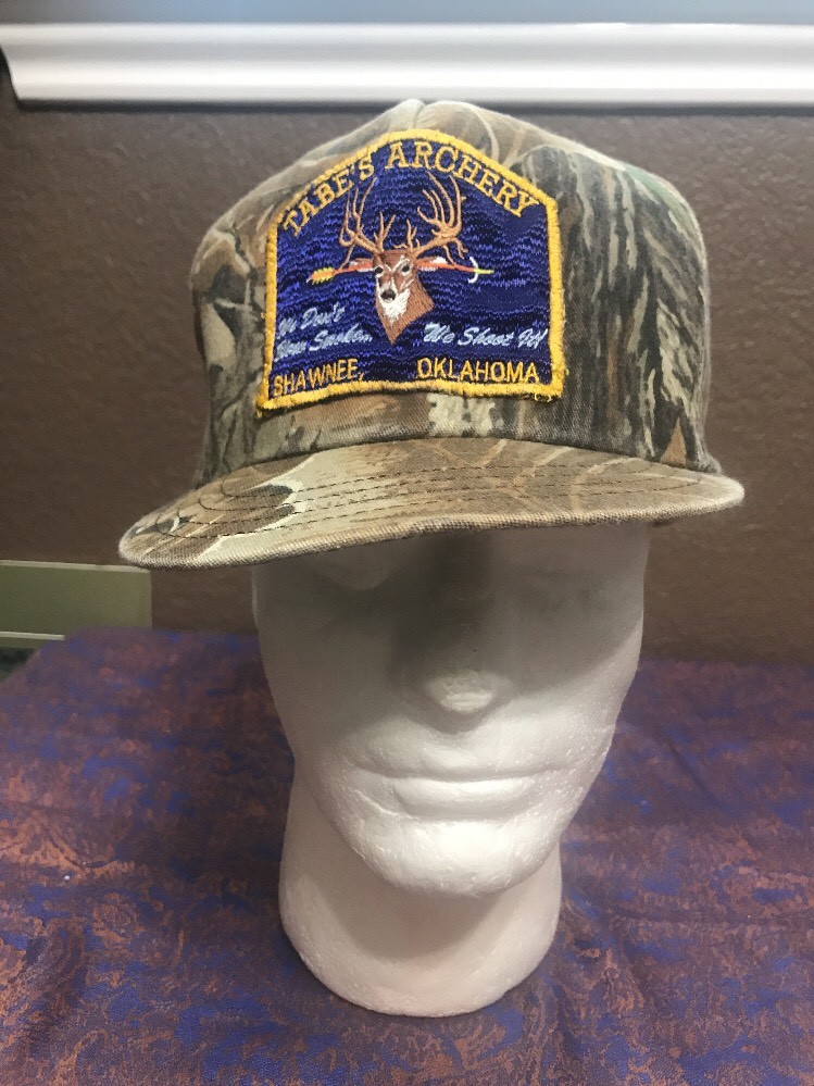 Tabe’s Bow And Arrow Archery Camo Camouflage SnapBack… Gem