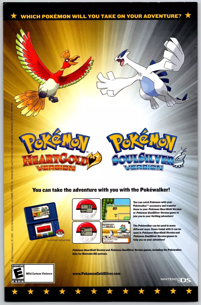 Pokemon HeartGold & SoulSilver - Gaming Ads Museum