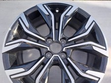 2019 2020 GENUINE RENAULT CLIO MK5 17"  BLACK DIAMOND CUT ALLOY WHEEL RIM