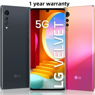 LG Velvet 5G - 128 GB - Aurora Grey (Unlocked) for sale online | eBay