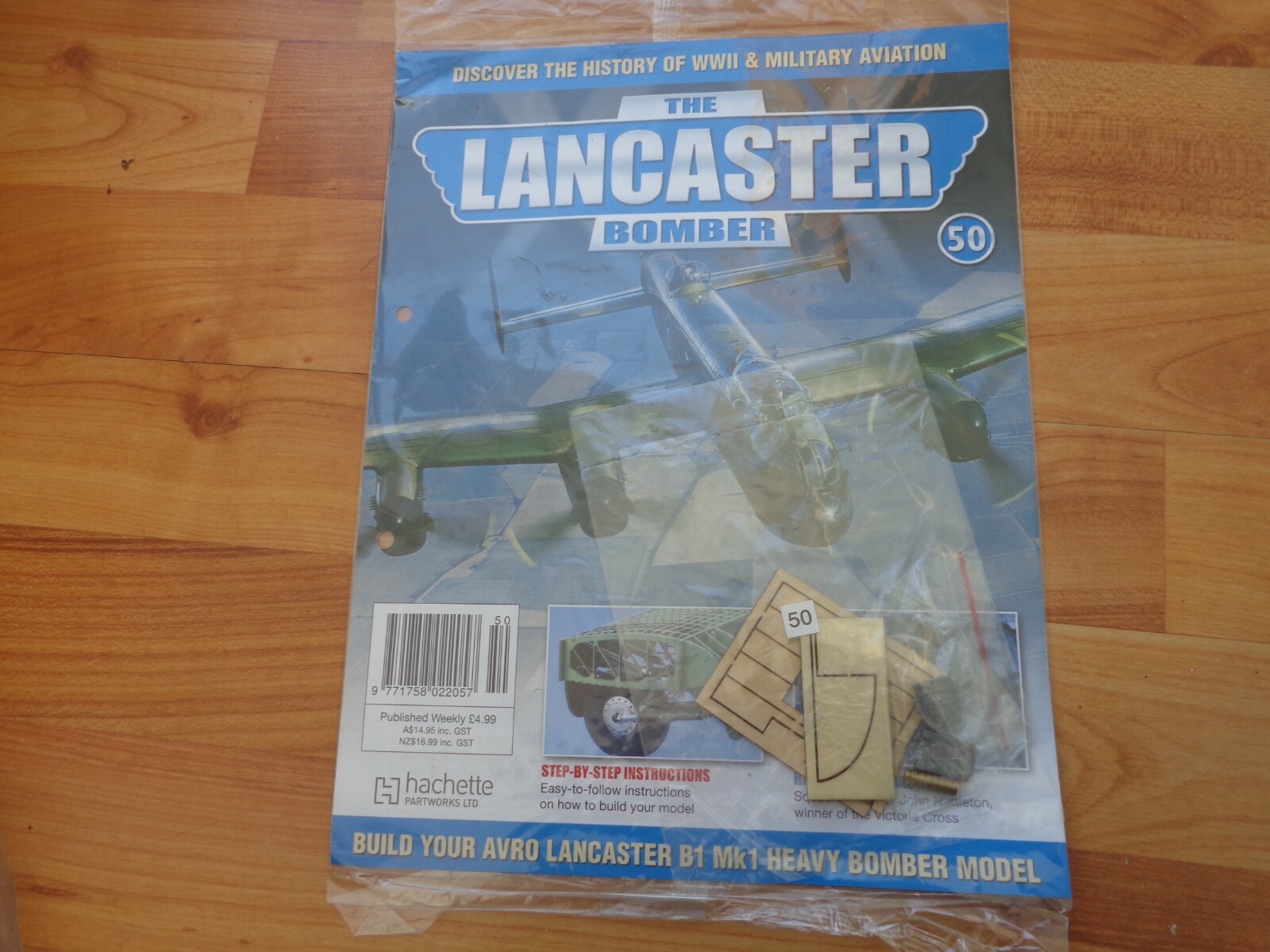 1/32 HACHETTE BUILD YOUR OWN THE LANCASTER BOMBER MODEL PLANE ISSUE 50 ...