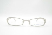 Fossil OF 1080 040 Silver Black Oval Glasses Eyeglass Frame New