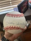 Mickey Mantle Signed Autographed Baseball w/Plaques Gallery Inc. COA