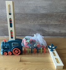 Automatic Battery Operated Domino Train Toy w...