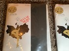 Lot of 2 - Vintage Hanae Mori pantyhose, charcoal grey, size: S-L — photo 8