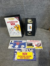 VIDEOCASSETTA VHS LA CARICA DEI 101 WALT DISNEY VIDEO OLOGRAMMA da COLLEZIONE
