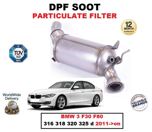 DPF DIESEL SOOT PARTICULATE FILTER for BMW 3 F30 F80 316 318 320 325 d 2011>on eBay