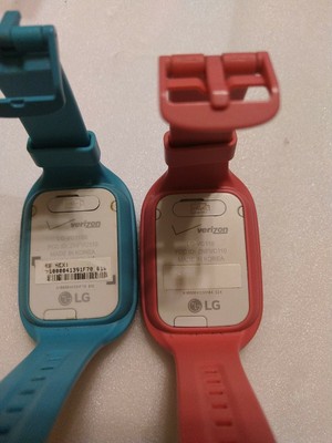 Lot of 2 LG GizmoPal 2 Kid's GPS Smart Watch Verizon - VC110BLUE & PINK 652810800358 | eBay