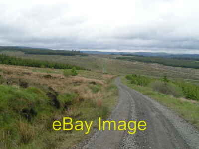 Photo 6x4 Pennine Way, Redesdale Forest Redesdale Camp Heading NNW along  c2005